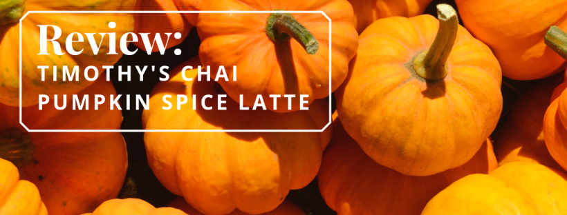 review: timothy chai pumpkin spice latte